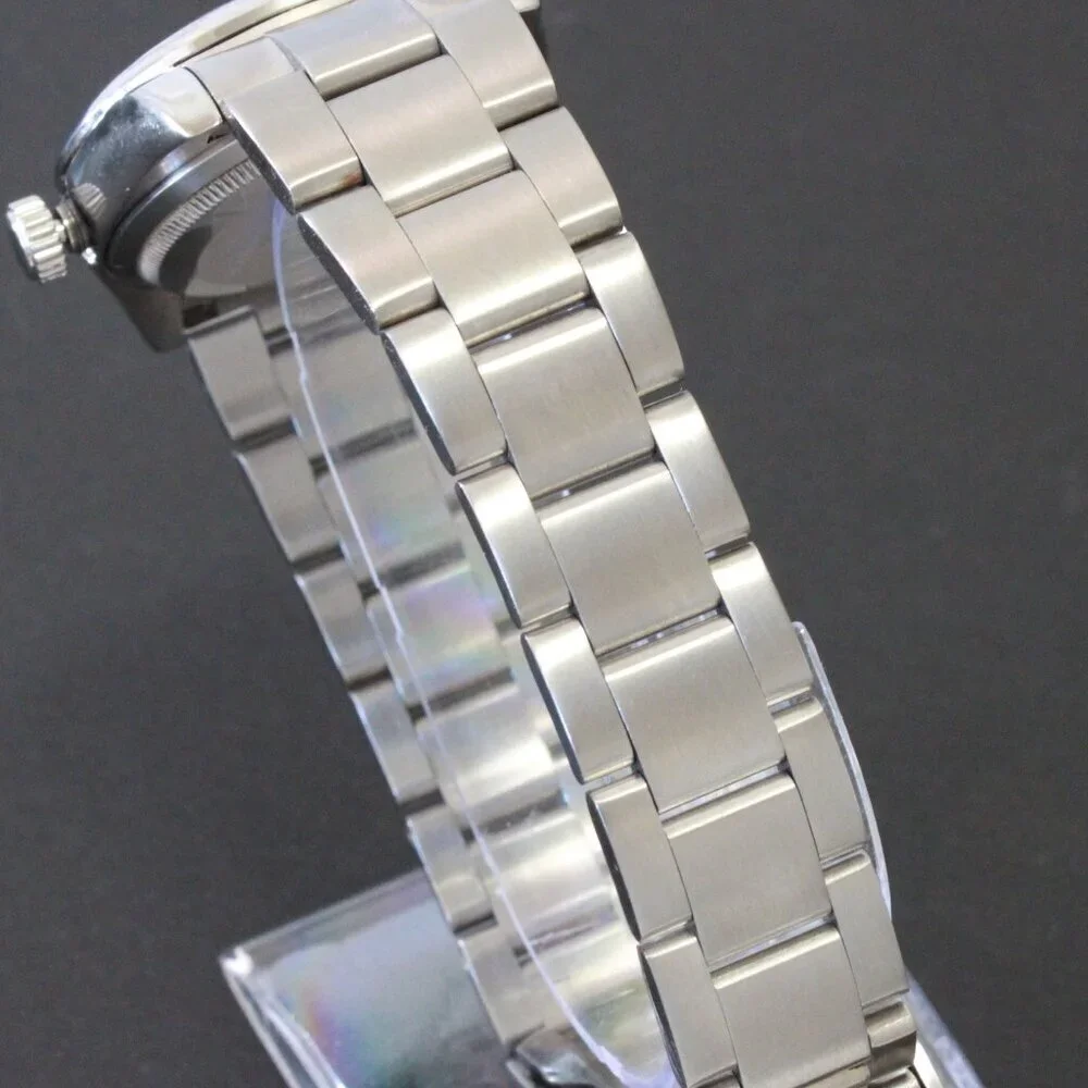 Men's Riverboat Gambler Automatic Mod Watch Green Dial Silver Tone Hands 36mm